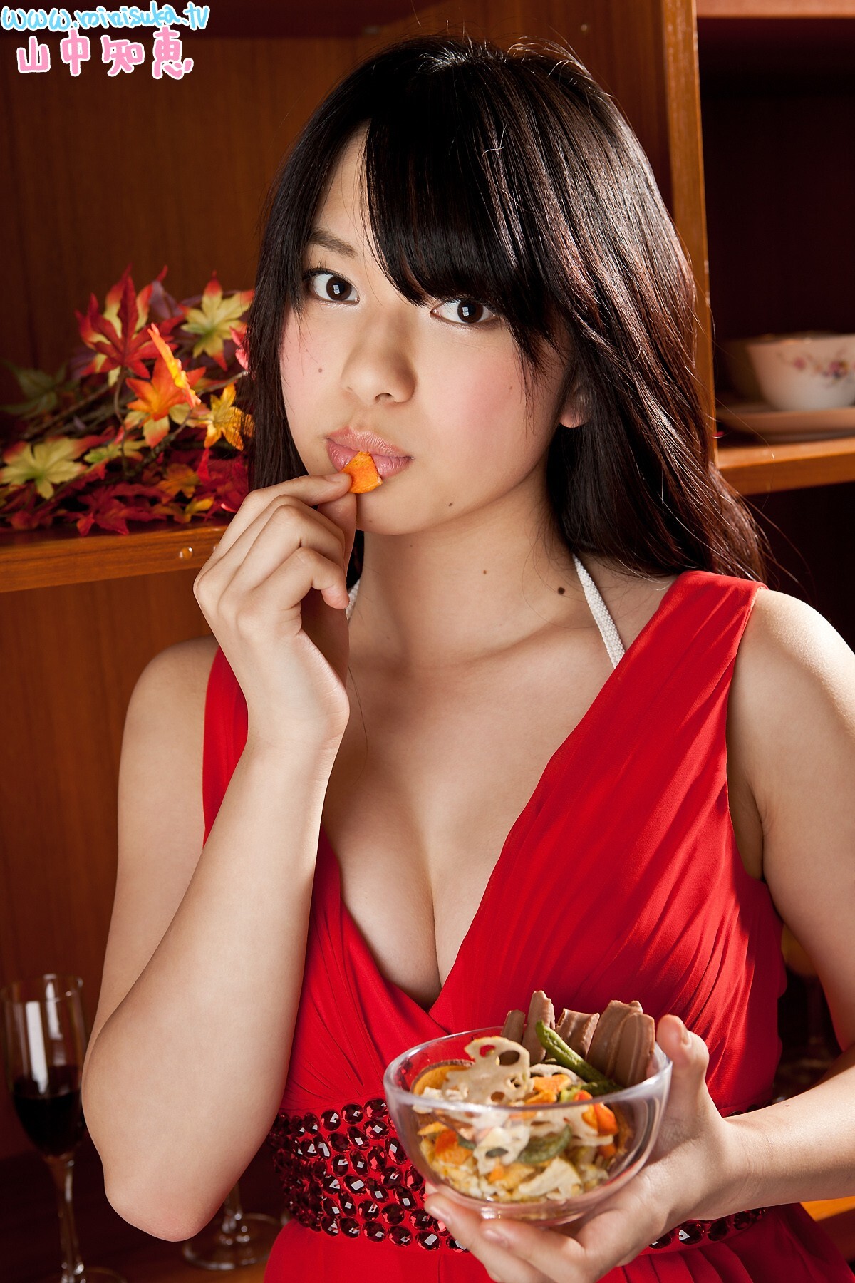 山中知恵 Tomoe Yamanaka [Minisuka.tv]现役女子高生 日本女生写真